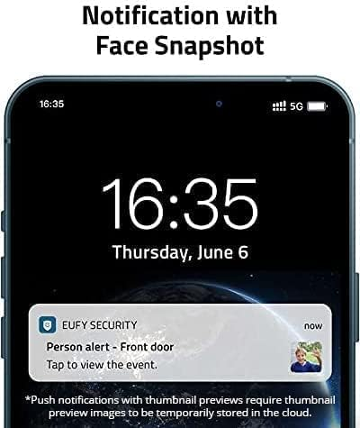 Уценка! Видеозвонок eufy Security S220/S210 2K, Wi-Fi, AI, 180 дней, двусторонний звук, значительные царапины Киев - изображение 5