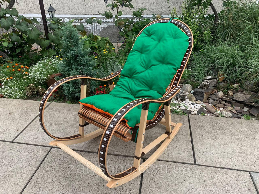 Кресло-качалка для дома с подушкою Киев - изображение 7