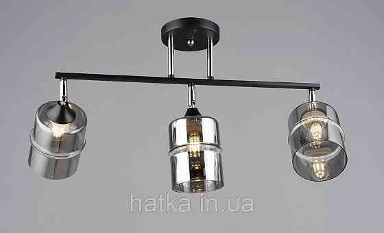 Люстра B K2286/3 BK+CH (Чорний + Хром) Київ