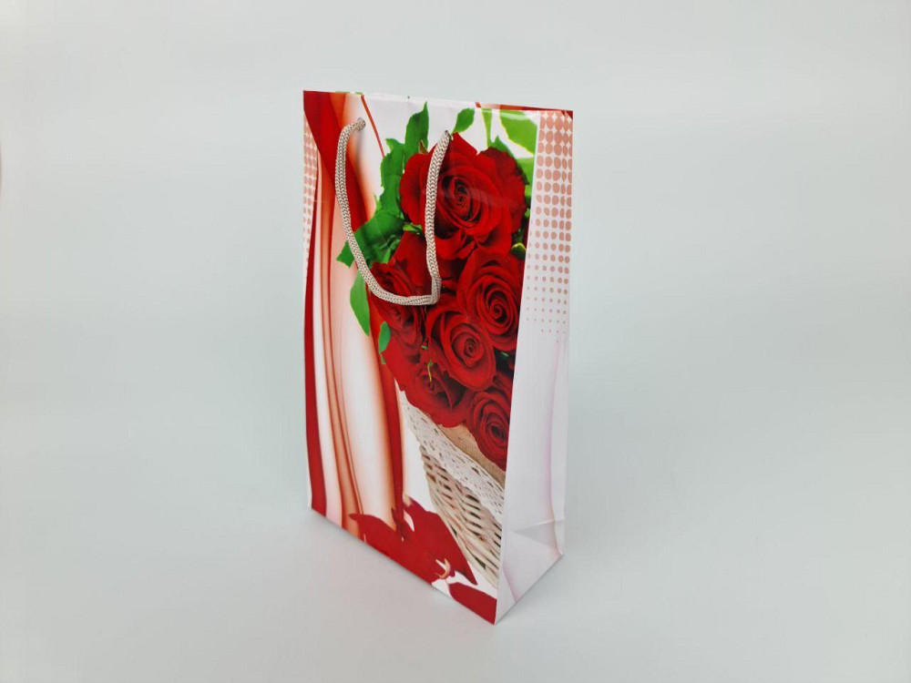 Бумажный пакет подарочный Средний 17/26/8 (артSV-059) (12 шт) Харьков - изображение 2