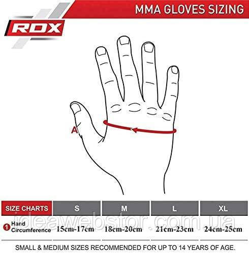 Перчатки MMA RDX F15 для единоборств кикбоксинга и борьбы с фиксацией на липучке L Киев - изображение 19