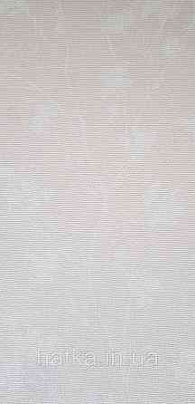 Обои виниловые на флизелине Rasch Alghero метровые цветы листья прованс мелкие белые на песочном 943504 Киев