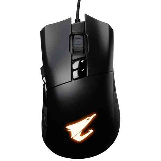 Миша Gigabyte Aorus M3 RGB Black_акція Чорний Харьков