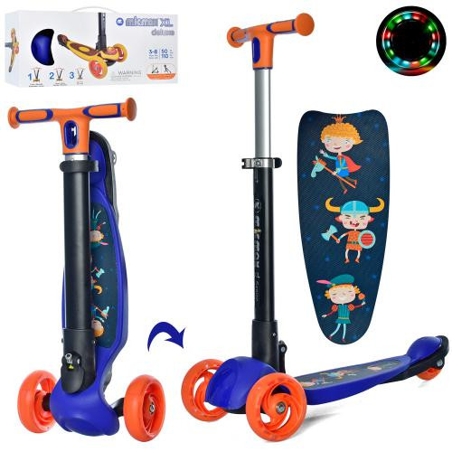 Самокат дитячий MAXI iTrike JR 3-060-35-BL складний Вінниця - фото 1