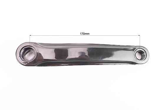 Шатун лівий "квадрат" 170мм MTB, чорний Київ