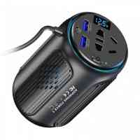 Автомобільний інвертор 12V/220V Force1 150W, PD20W Aspiring (FC.150) Киев