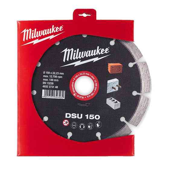Диск алмазний MILWAUKEE DSU 150, діаметр 150мм (для штроборізів) Одеса