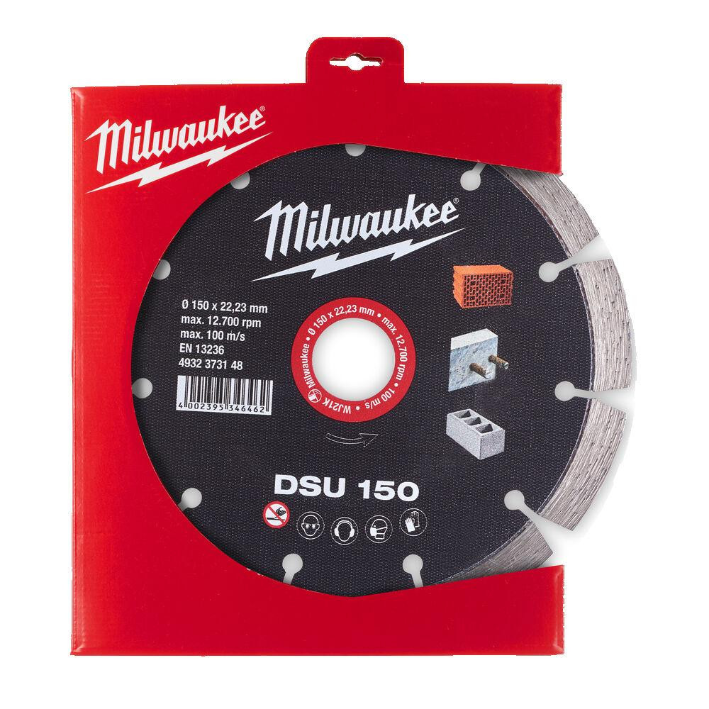Диск алмазний MILWAUKEE DSU 150, діаметр 150мм (для штроборізів) Одеса - фото 1