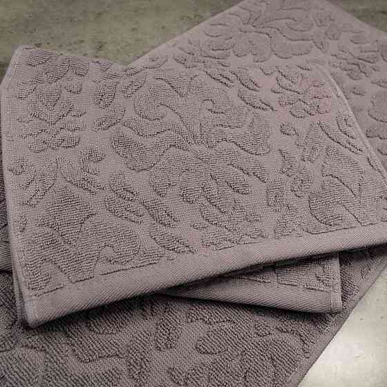 Рушник жакардовий GM Textile 30х60см 400г/м2 (Попелястий) Суми