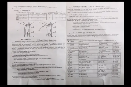 Вогнищений порошковий 9кг з манометром сертиф. Рубік Вінниця