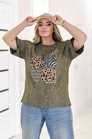 Стильная футболка тай-дай 