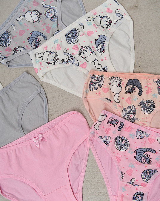 Набор детских трусиков на девочку недельки из 7 шт. Nicoletta 740134 4-5 Киев - изображение 4