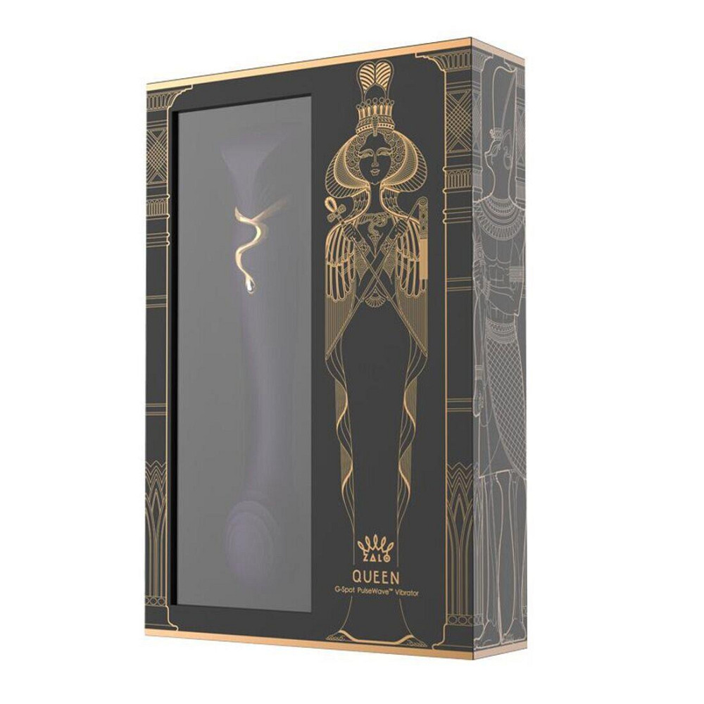 Смартвибратор Zalo — Queen Twilight Purple, пульсирующая жемчужина, кристалл Swarovski Sex Aura Киев - изображение 8