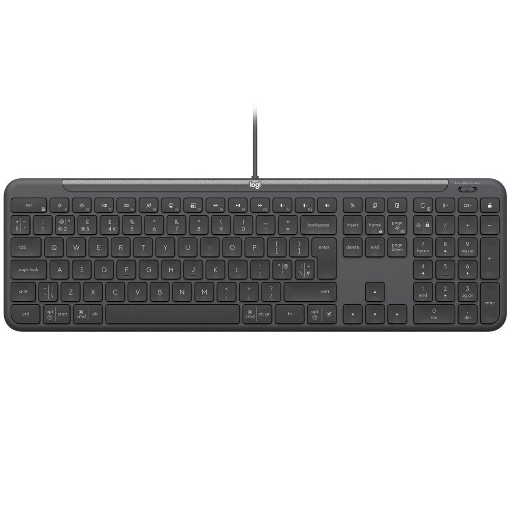 Клавіатура Logitech Signature Slim K620 for Business Graphite (920-013333) ( Чорний ) Харків - фото 1