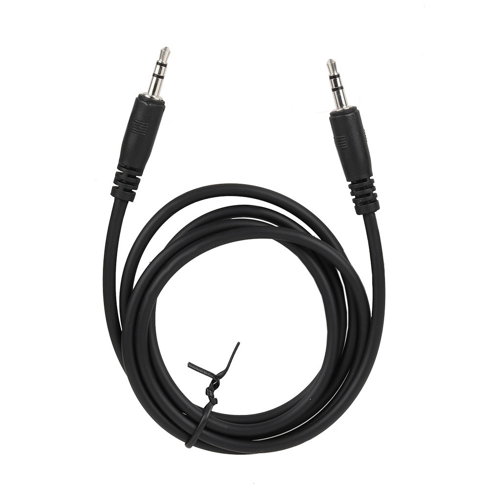 Аудіо кабель AUX 3,5мм, 1м, чорний Alca, 510910 Київ - фото 2