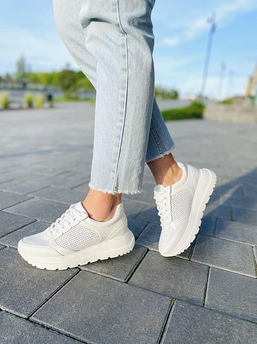 Arcoboletto Кросівки жіночі Arcoboletto 809 ST білі (весна-літо, шкіра натуральна) (5040) Коломыя - изображение 8