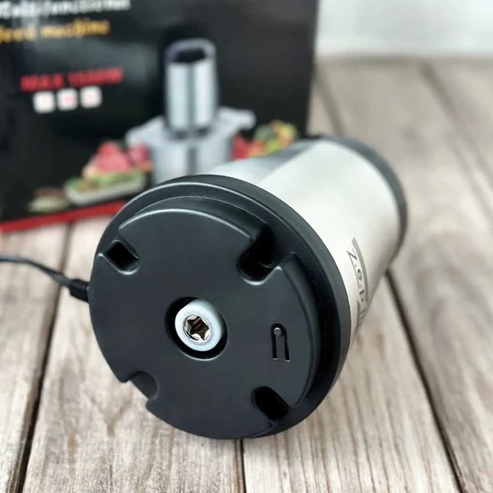 Кухонный измельчитель с металлической чашей 2л, 1500Вт, Zepline ZP-051 / Электрический блендер-чоппер Киев - изображение 7