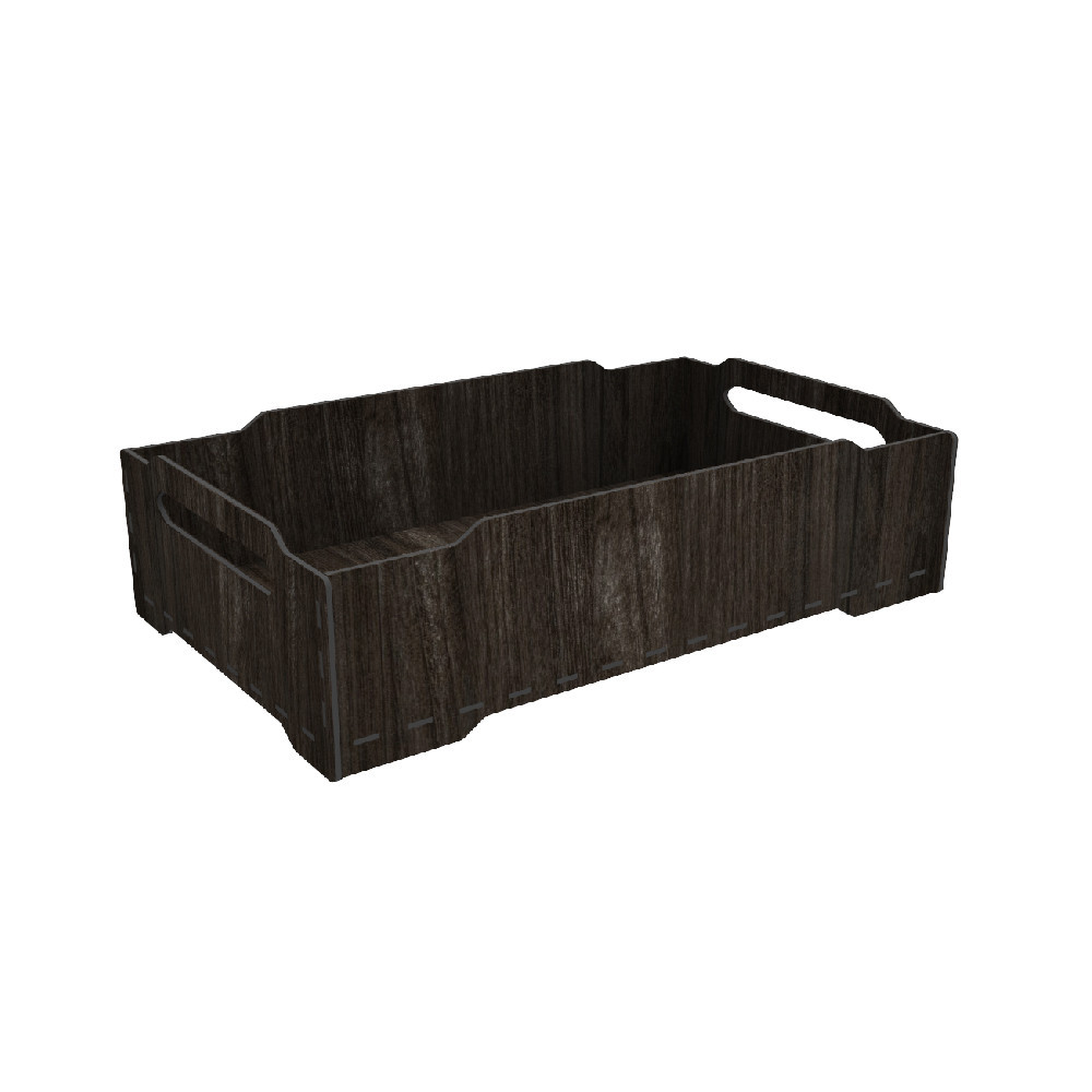 Коробка EKOSTAR з фанери 450x275x120 венге Київ - фото 2
