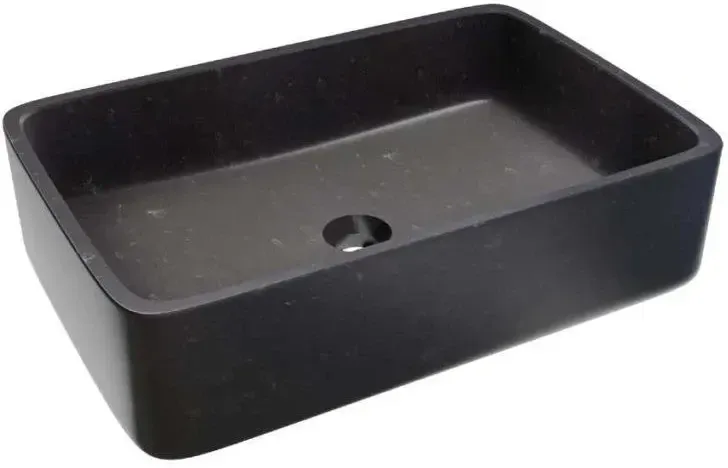 Раковина  Ad Etna Mini 45X30X11,5cm Czarny Granit (KUN004CZM) Киев - изображение 1