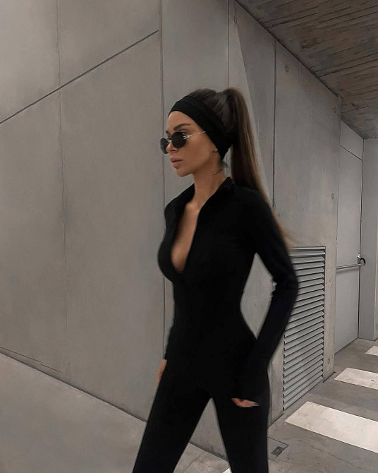 Женский базовый утепленный комбинезон в рубчик с начесом Одесса - изображение 2