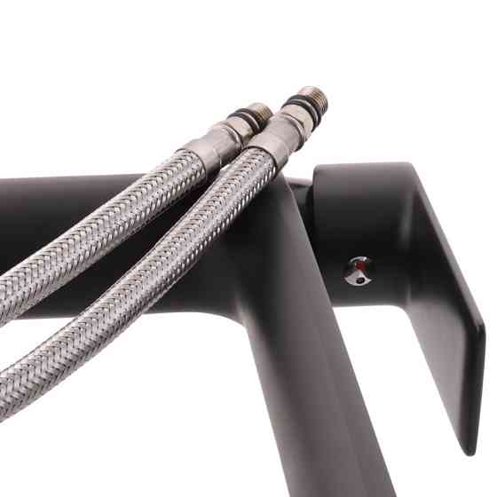 Черный смеситель для умывальника Haiba Alex 001 High (HB3923) Харьков