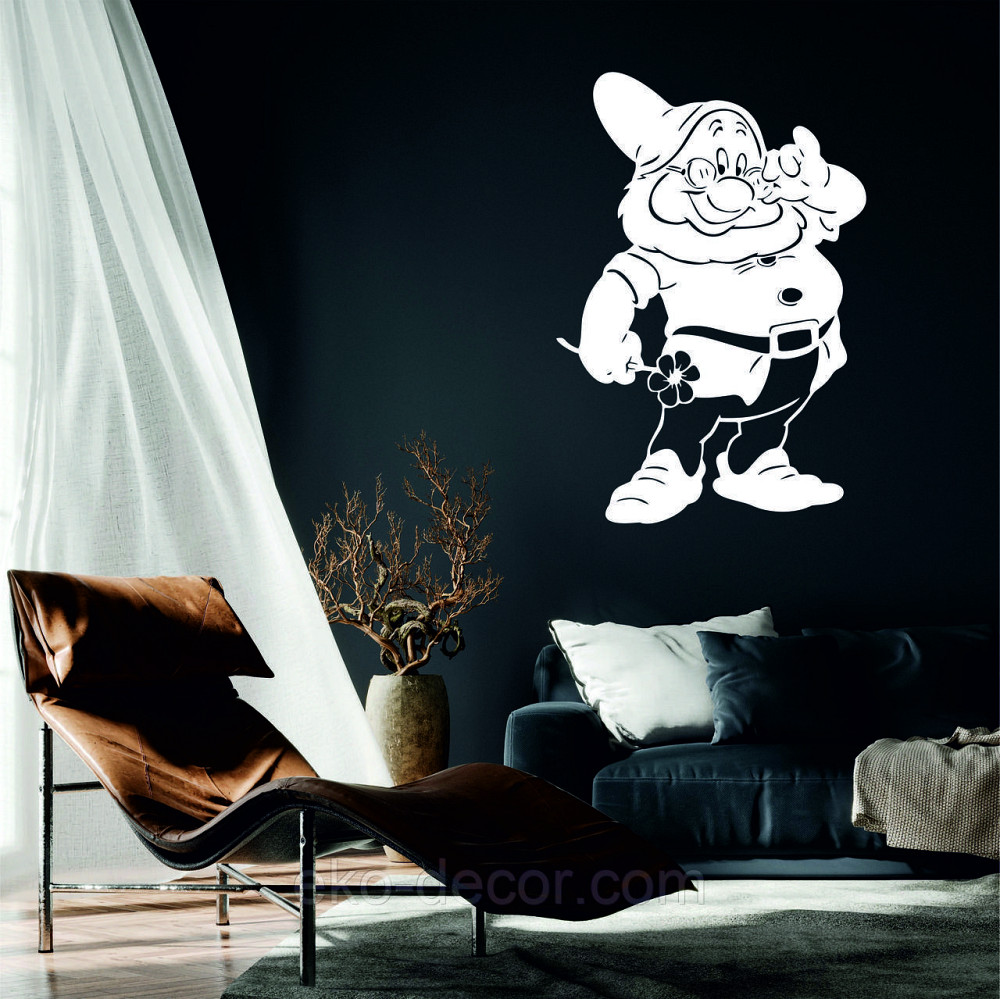 Декоративное настенное Панно «Гномик», Декор на стену 70*48 см Киев - изображение 1