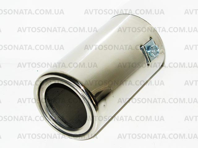 Насадка на глушник 0095 d-62мм нержавіюча сталь Вінниця - фото 2