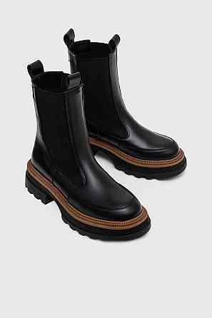 Черевики жіночі EDAN 71 чорні (зима, шкіра натуральна) (6082) Коломия