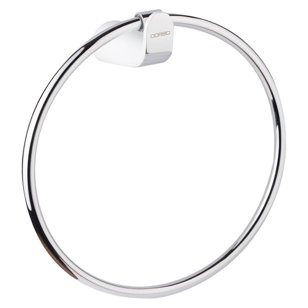 Держатель для полотенец GARDA Ø213мм кольцо CORSO (W) (9680539) Киев - изображение 1