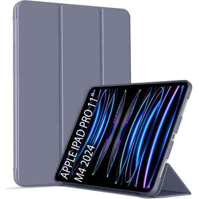 Чехол для планшета Armorstandart Tri Fold Soft TPU Silicone Apple iPad Pro 11" M4 2024 Purple (711749) Винница