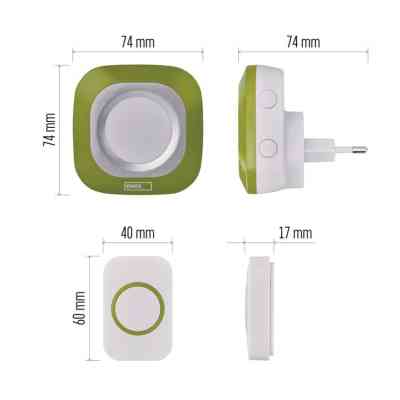 Дверной звонок EMOS беспроводной EMOS P5733G (P5733G) Винница