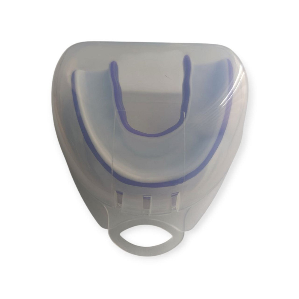 Капа боксерская детская POWER HC2 Вишнёвое - изображение 7