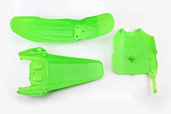 пластик - ВЕСЬ к-кт деталей - 7од. ЗЕЛЕНИЙ, Honda CRF70/KAYO CRAZY CAT 140cc/GEON X-PIT Київ