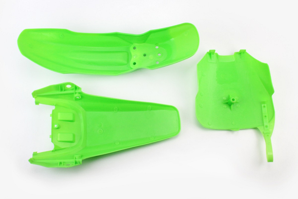 пластик - ВЕСЬ к-кт деталей - 7од. ЗЕЛЕНИЙ, Honda CRF70/KAYO CRAZY CAT 140cc/GEON X-PIT Київ - фото 4