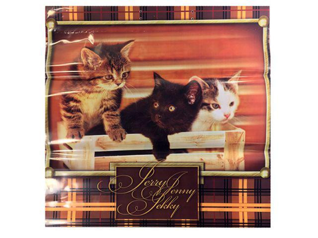 Полиэтиленовый пакет (40х40) с пластиковой ручкой большой 