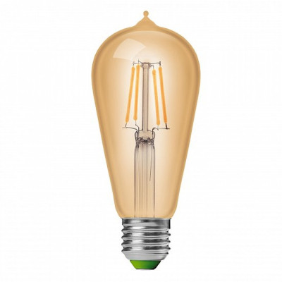 Лампочка Eurolamp ST64 7W E27 2700K (MLP-LED-ST64-07273(Amber)) Винница - изображение 2