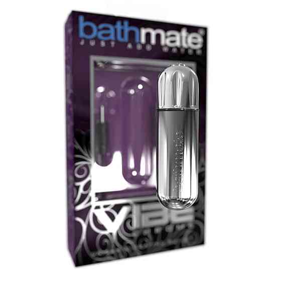Вибропуля Bathmate Vibe Bullet Chrome, глубокая мощная вибрация Sex Aura Киев