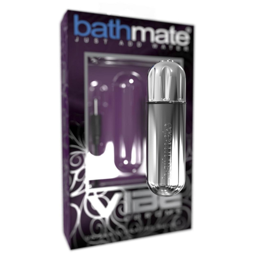Вибропуля Bathmate Vibe Bullet Chrome, глубокая мощная вибрация Sex Aura Киев - изображение 2