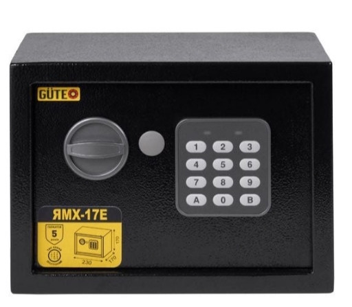 Хіт продажів: Сейф GUTE 17E з електронним замком! Київ - фото 2