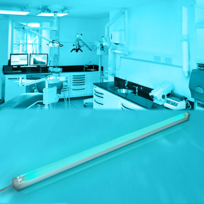 Лампочка Євросвітло EVL-T8-1200 36Вт бактерицидна без озону (57019) Вінниця - фото 4