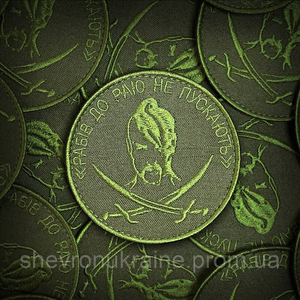 Шеврон РАБОВ НЕ ПУСТИМ (Форма круг. На липучке) Размер 8см Киев - изображение 1