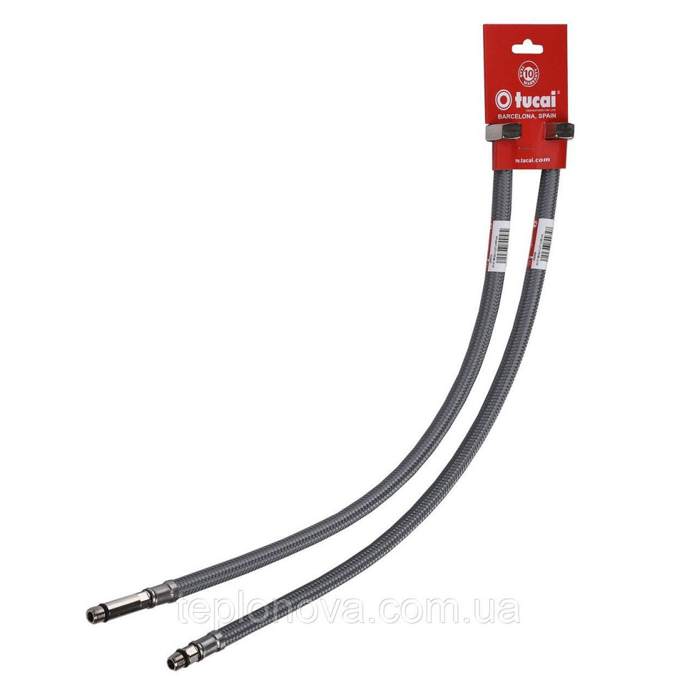 Шланг для змішувача TUCAI М10х3/8" 0,5 м АНТИКОРРОЗІЯ TAQ GRIF ACB 207414 ПАРА Чернівці - фото 2