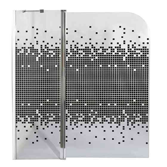 Шторка для ванної ENZA 120TCВ.Mosaic (120B.Mosaic) BRAVO (1уп.) Київ
