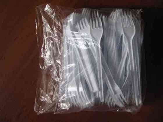 Виделка пластикова 17 см Андрекс (100 шт.) Харків