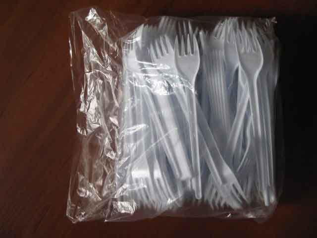 Виделка пластикова 17 см Андрекс (100 шт.) Харків - фото 1