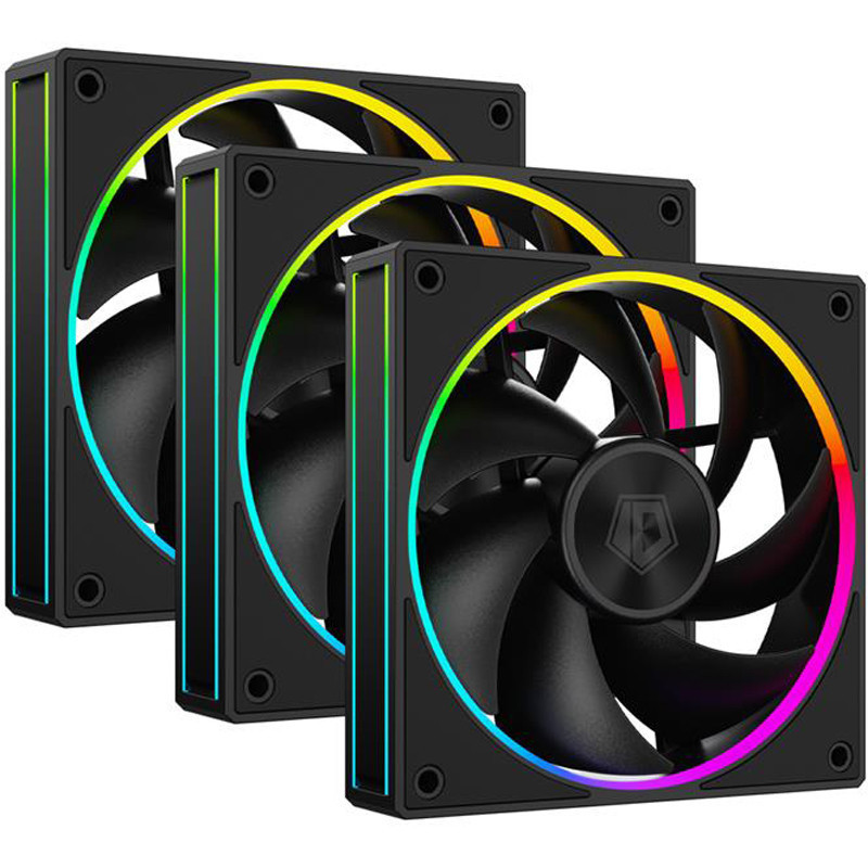 Вентилятор ID-Cooling AF-127-ARGB-K Trio Чорний Харьков - изображение 8