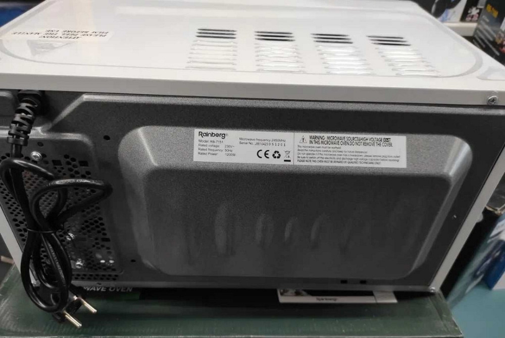 НЕМЕЦКА Мікрохвильовка Rainberg RB-7151 1300 ват (20 L) НОВА. Київ - фото 1