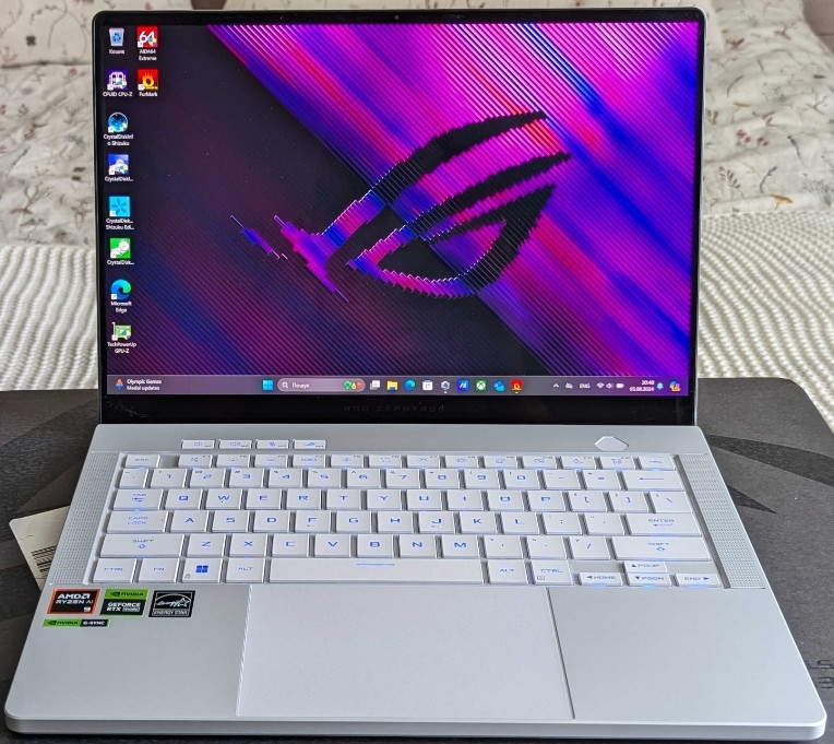 Ноутбук: ASUS ROG Zephyrus G14 3K OLED 8945HS RTX 4060 16Gb. 1Tb. GA403UV (2024) Київ - фото 5