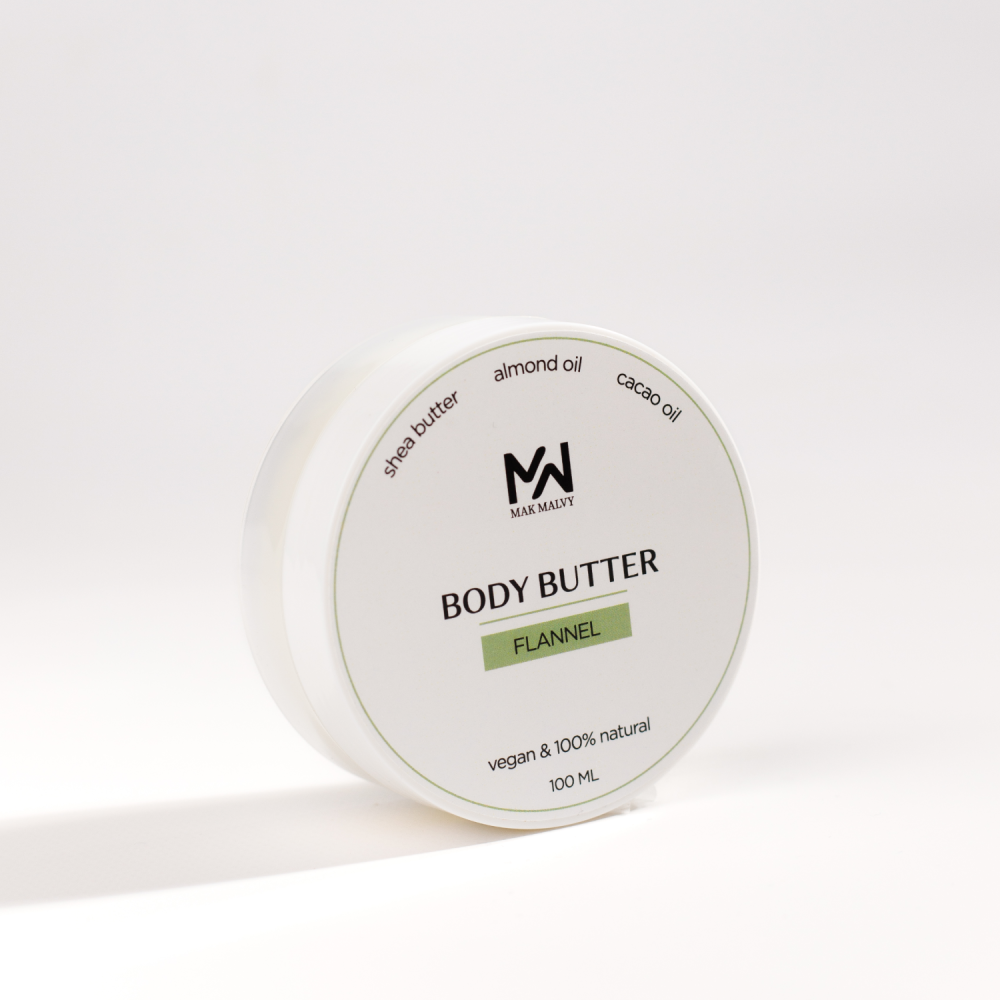 Баттер для тела Flannel Mak Malvy 100 мл Киев - изображение 3