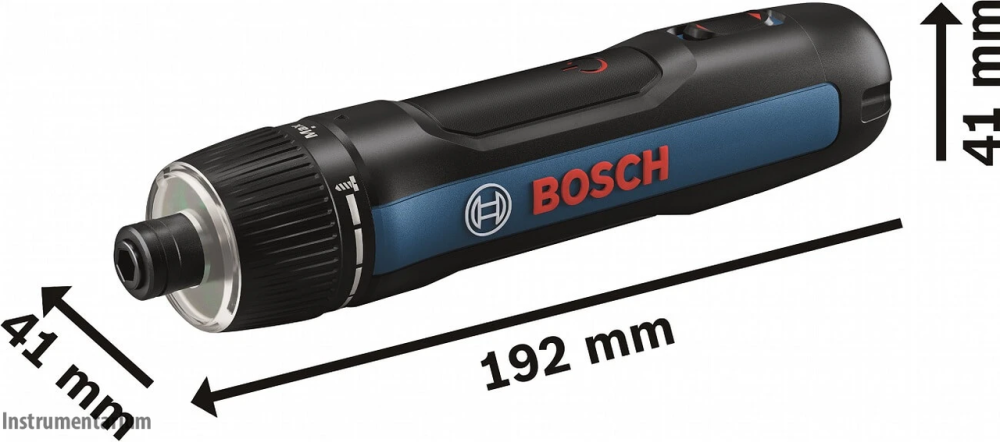 Професійна акумуляторна викрутка Bosch Professional GO 3 в кейсі з набором насадок Київ - фото 3